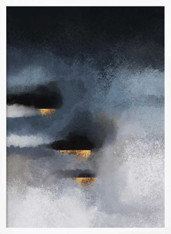 Tablou înramat „Cloudburst” de Elisabeth Fredriksson