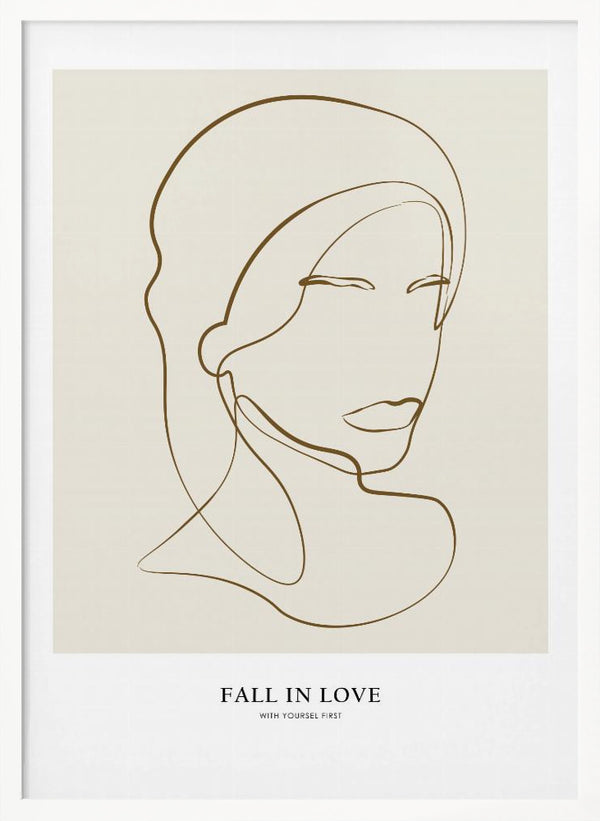 Tablou înramat „Woman portrait” de NKTN