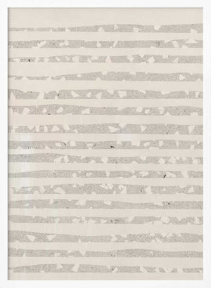 Tablou înramat „Fragmented Stripes” de uplusmestudio