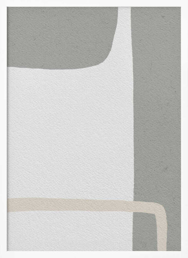 Tablou înramat „Abstract Design With Muted Tones” de uplusmestudio