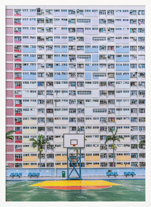 Tablou înramat „"Rainbow" Estate” de HAN XIAOBEI
