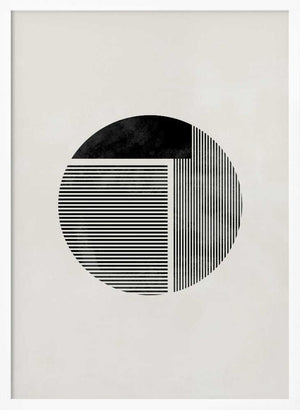 Tablou înramat „Minimalist round” de Pictufy Studio II