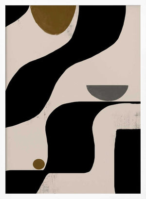 Tablou înramat „Fluid Geometrics” de THE MIUUS STUDIO