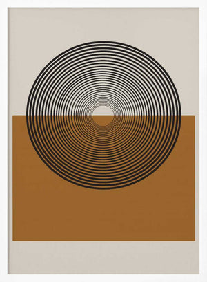 Tablou înramat „Concentric Reflections” de THE MIUUS STUDIO