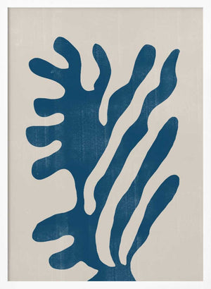 Tablou înramat „Blue Coral Dance” de THE MIUUS STUDIO