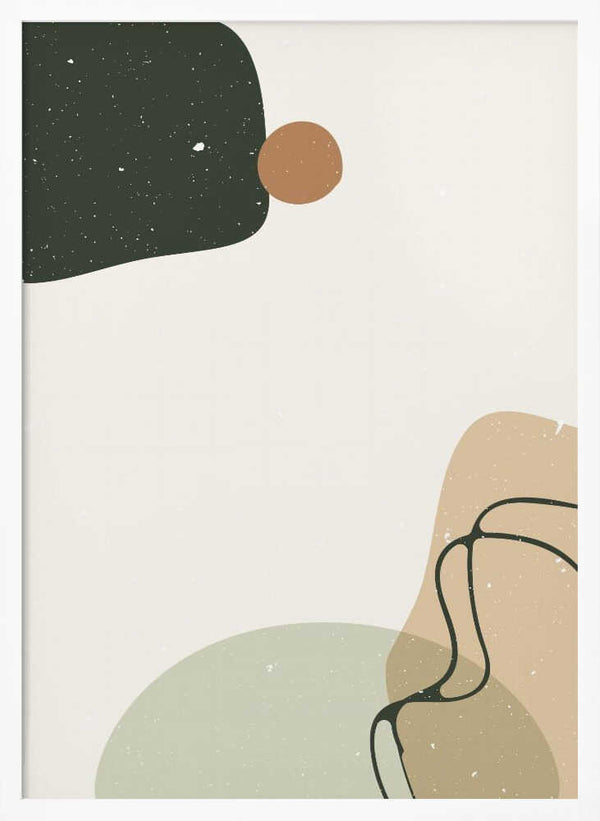 Tablou înramat „Abstract composition 8” de NKTN