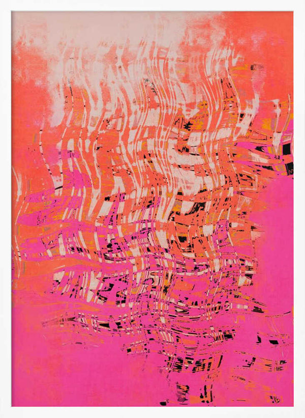 Tablou înramat „Vibrant Waves” de Treechild