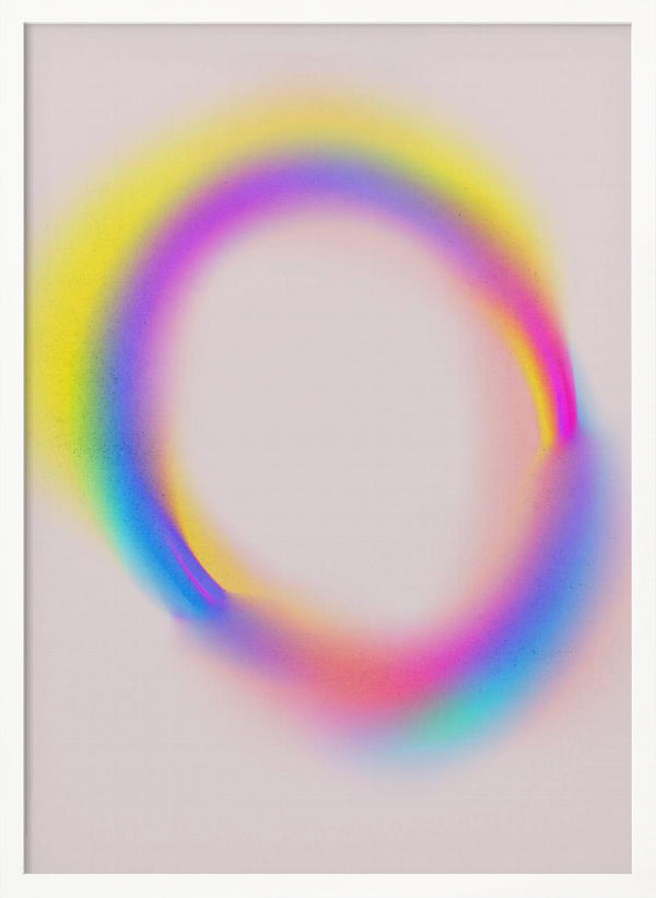 Tablou înramat „Luminous Spectrum Halo” de Treechild