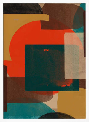 Tablou înramat „Shapes in Harmony” de THE MIUUS STUDIO