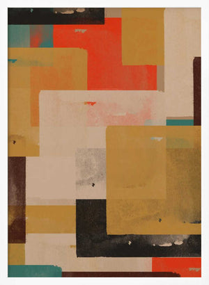 Tablou înramat „Layered Vibrance” de THE MIUUS STUDIO