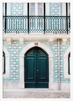 Tablou înramat „Lisbon Door” de Raisa Zwart