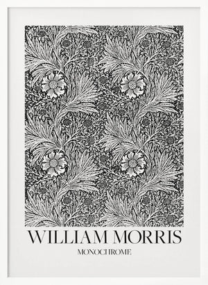 Tablou înramat „Marigold Monochrome” de William Morris