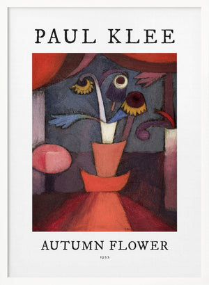 Tablou înramat „Autumn Flower 1922” de Paul Klee