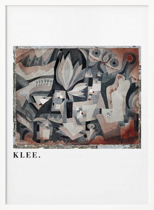 Tablou înramat „Dry Cooler Garden 1921” de Paul Klee