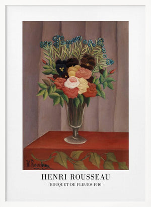 Tablou înramat „Bouquet De Fleurs 1910” de Henri Rousseau