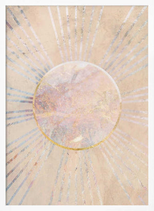 Tablou înramat „Boho Sun Rays” de Sarah Manovski