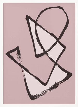 Tablou înramat „Abstract Shapes” de Pictufy Studio II