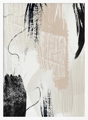 Tablou înramat „Brush strokes-3” de Sally Ann Moss