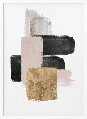 Tablou înramat „Brush Strokes-6” de Sally Ann Moss