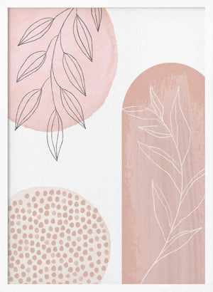 Tablou înramat „Love Pink-1” de Sally Ann Moss