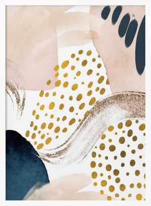 Tablou înramat „Smooth Abstract-3” de Sally Ann Moss
