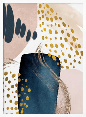 Tablou înramat „Smooth Abstract-2” de Sally Ann Moss