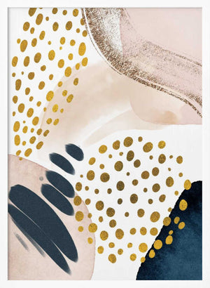 Tablou înramat „Smooth Abstract-1” de Sally Ann Moss