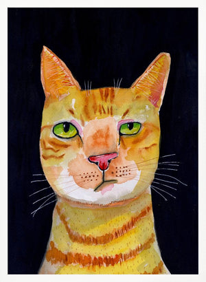 Tablou înramat „Ginger Cat” de Sharyn Bursic