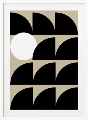 Tablou înramat „Surfers Sun Biscuit” de Frances Collett