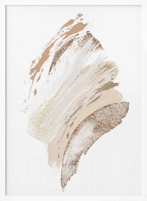 Tablou înramat „Neutral Silk-3” de Sally Ann Moss
