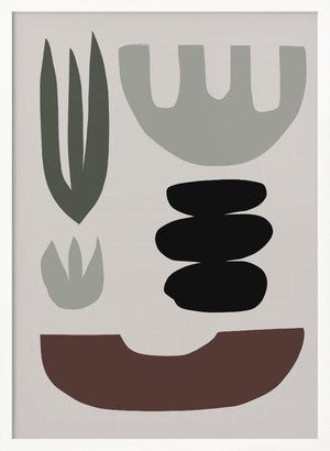 Tablou înramat „Shapes” de Dan Hobday
