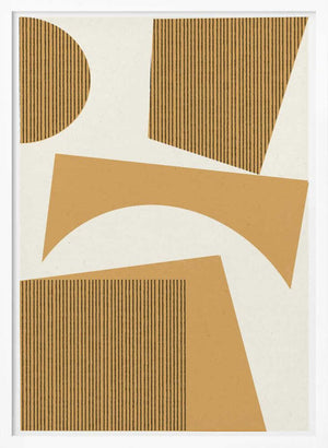 Tablou înramat „Curved Harmony” de THE MIUUS STUDIO