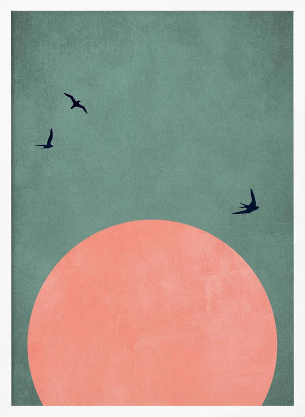 Tablou înramat „A Beautiful Day” de Kubistika