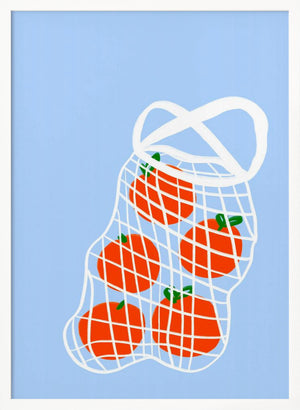 Tablou înramat „Tomatoes in Mesh” de Athene Fritsch