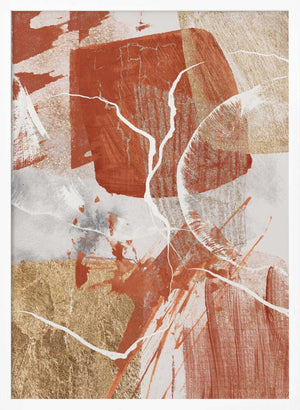 Tablou înramat „Golden globe 2” de Sally Ann Moss