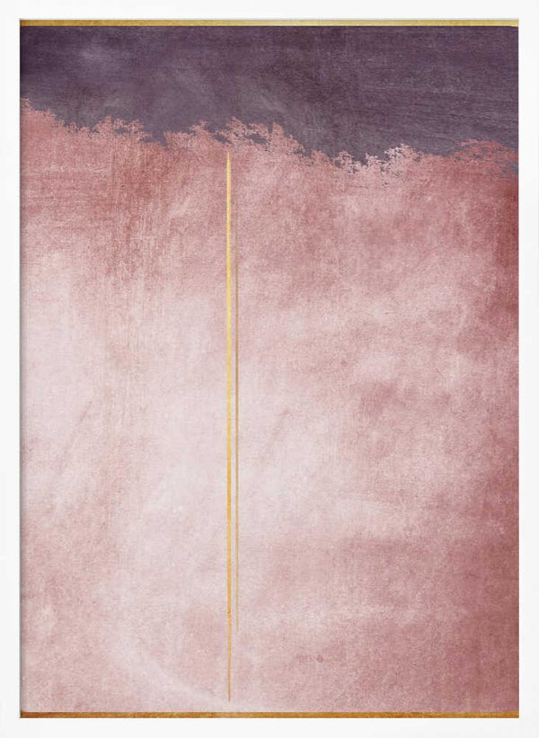 Tablou înramat „Pink and Yellow 2” de Alyson Storms