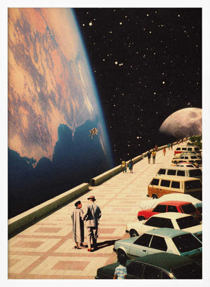 Tablou înramat „Space Promenade” de Taudalpoi