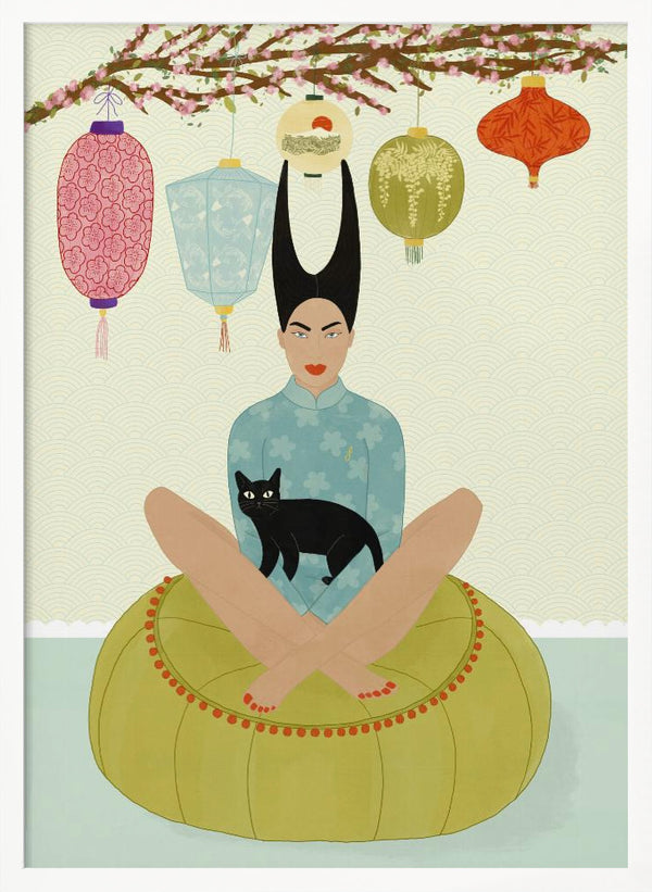 Tablou înramat „Gatuela” de Jota de jai