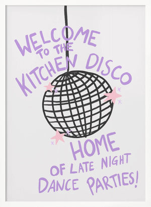 Tablou înramat „Kitchen Disco Vibes” de Athene Fritsch
