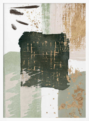 Tablou înramat „Green of Curiosity-1” de Sally Ann Moss