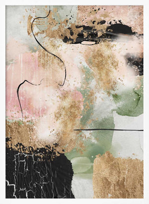 Tablou înramat „Chaos in Bloom-1” de Sally Ann Moss