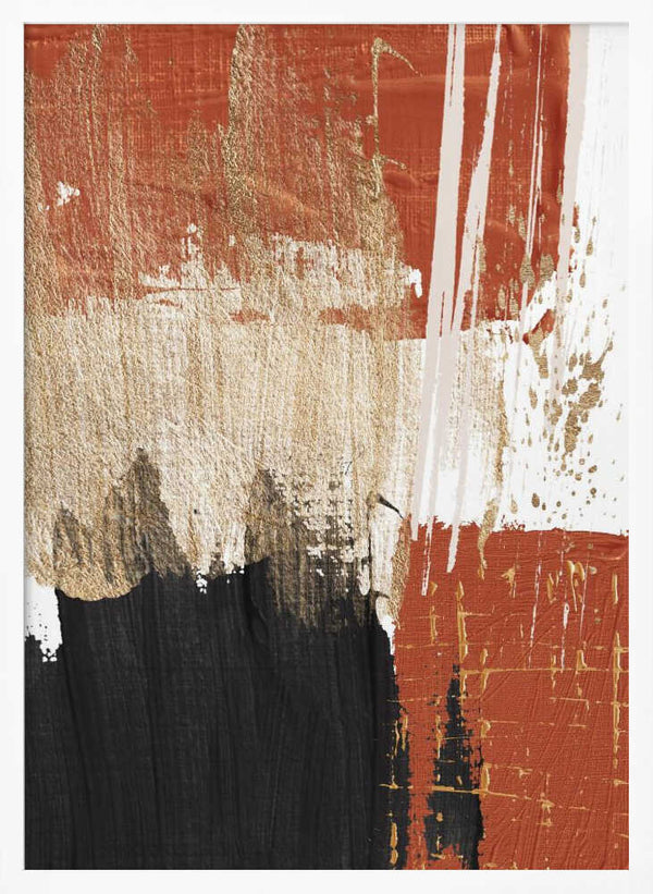 Tablou înramat „Cover of Fire-3” de Sally Ann Moss