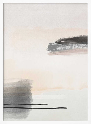 Tablou înramat „Neutrals-3” de Sally Ann Moss