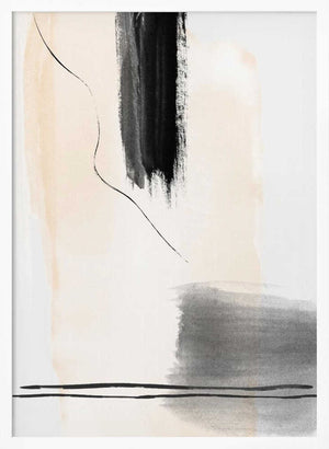 Tablou înramat „Neutrals-1” de Sally Ann Moss