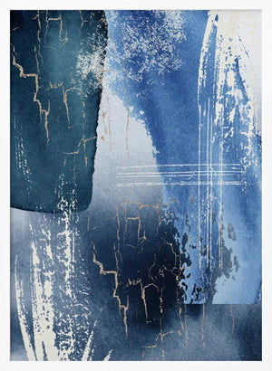 Tablou înramat „Blue Lagoon-1” de Sally Ann Moss