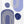 Tablou înramat „Boho Purple-1” de Sally Ann Moss