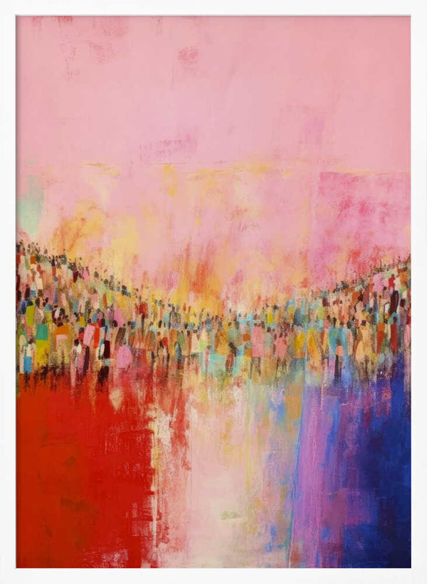 Tablou înramat „Colorful Gathering” de Treechild