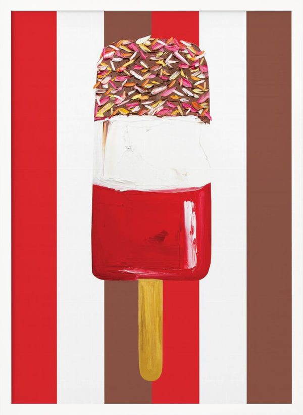 Tablou înramat „Fab Stripes” de Alice Straker