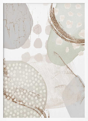 Tablou înramat „Smooth Neutral 1” de Sally Ann Moss