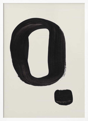 Tablou înramat „Ink Ring” de Ejaaz Haniff